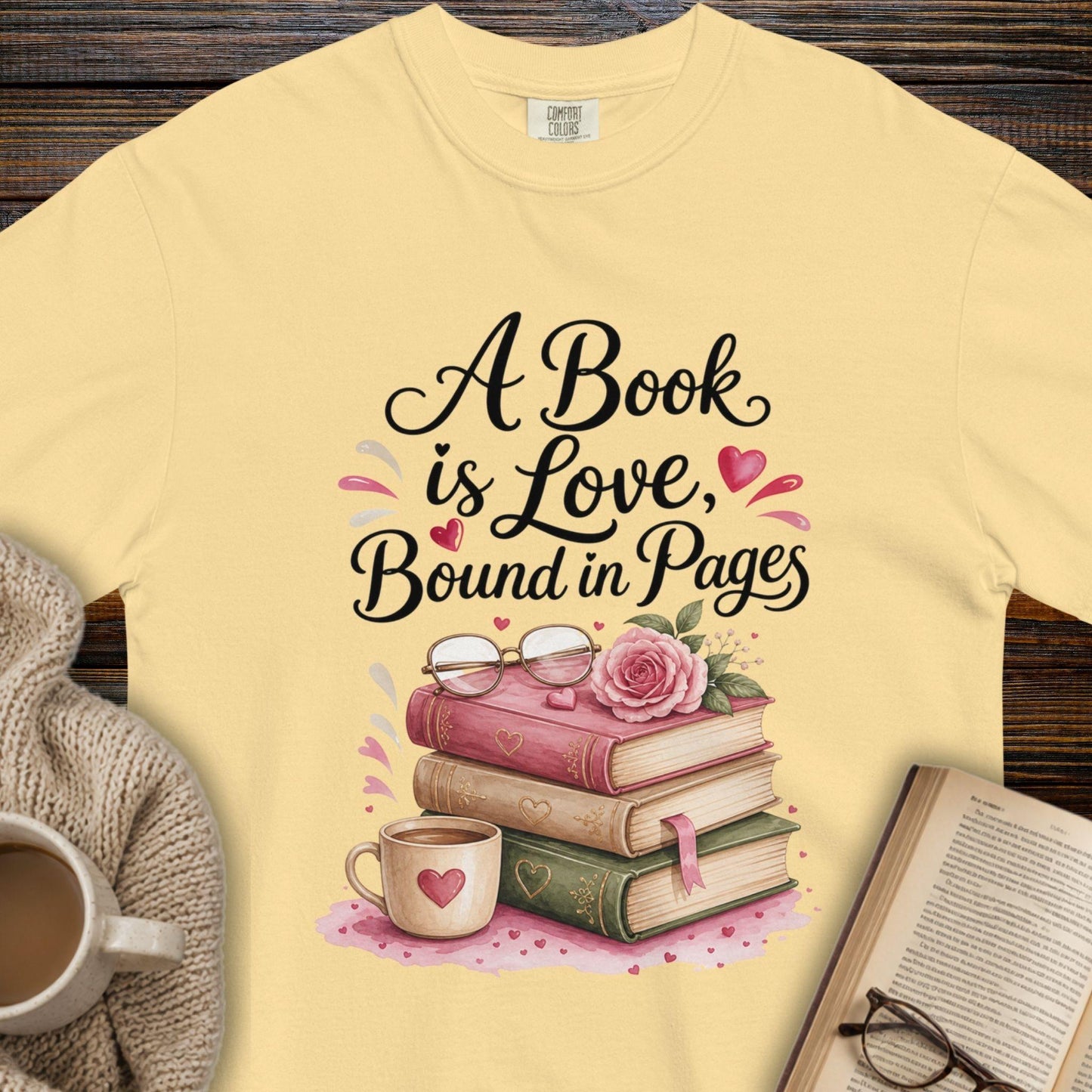 "A Book is Love T-Shirt
