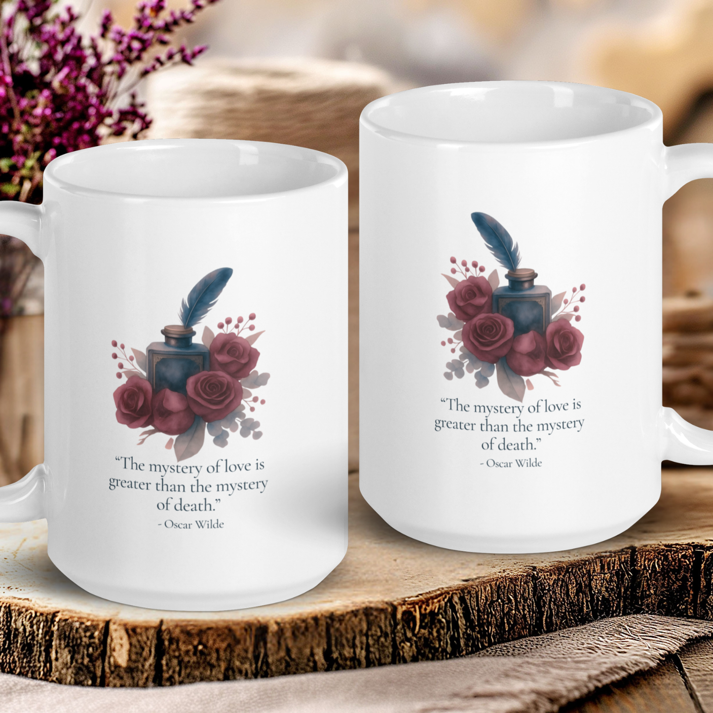 Oscar Wilde Quote mug