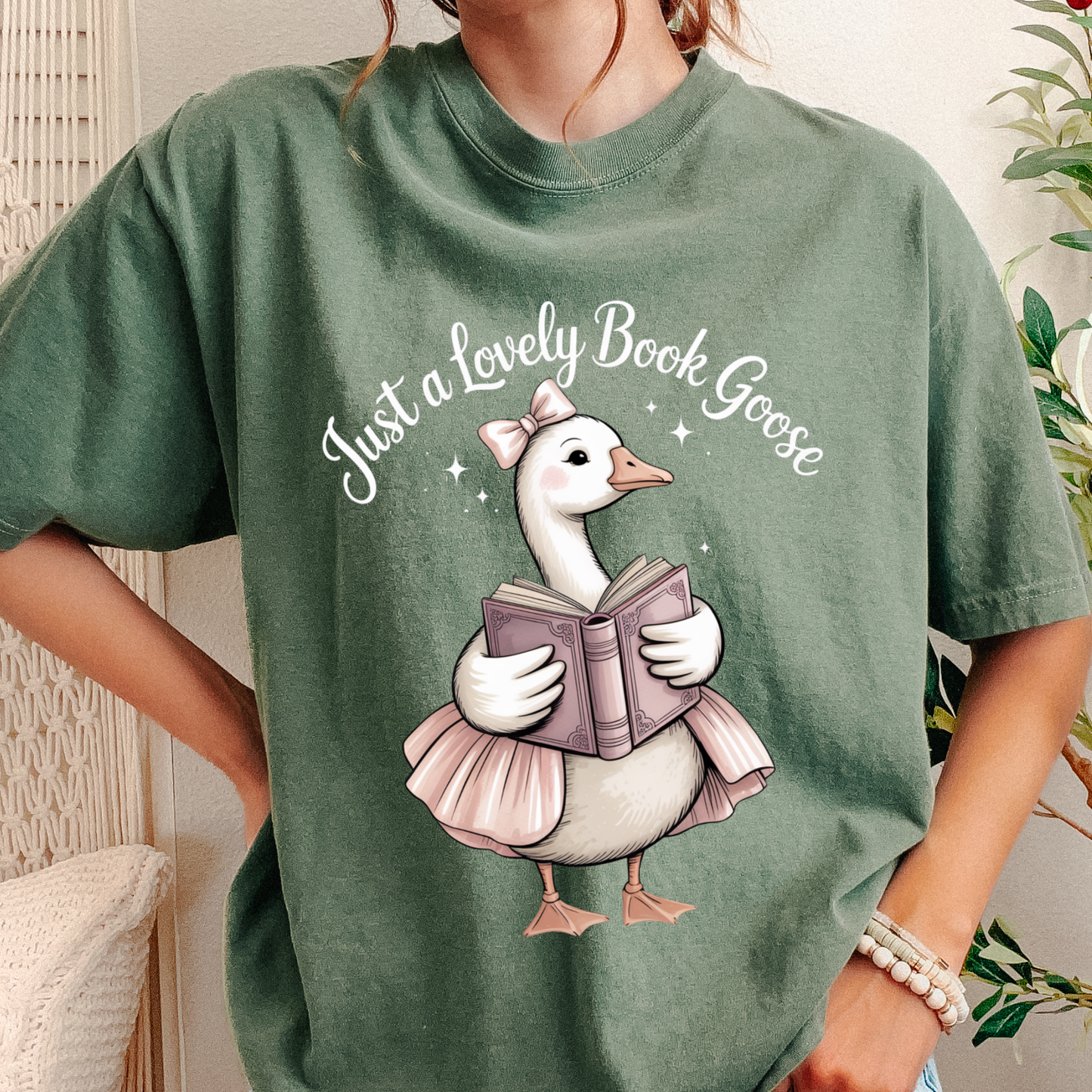 Just a lovely book goose
