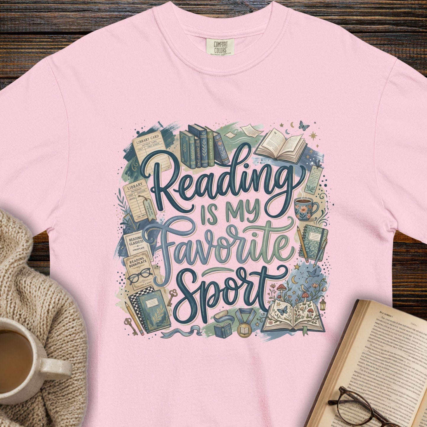 Reading is My Favourite Sport T-Shirt