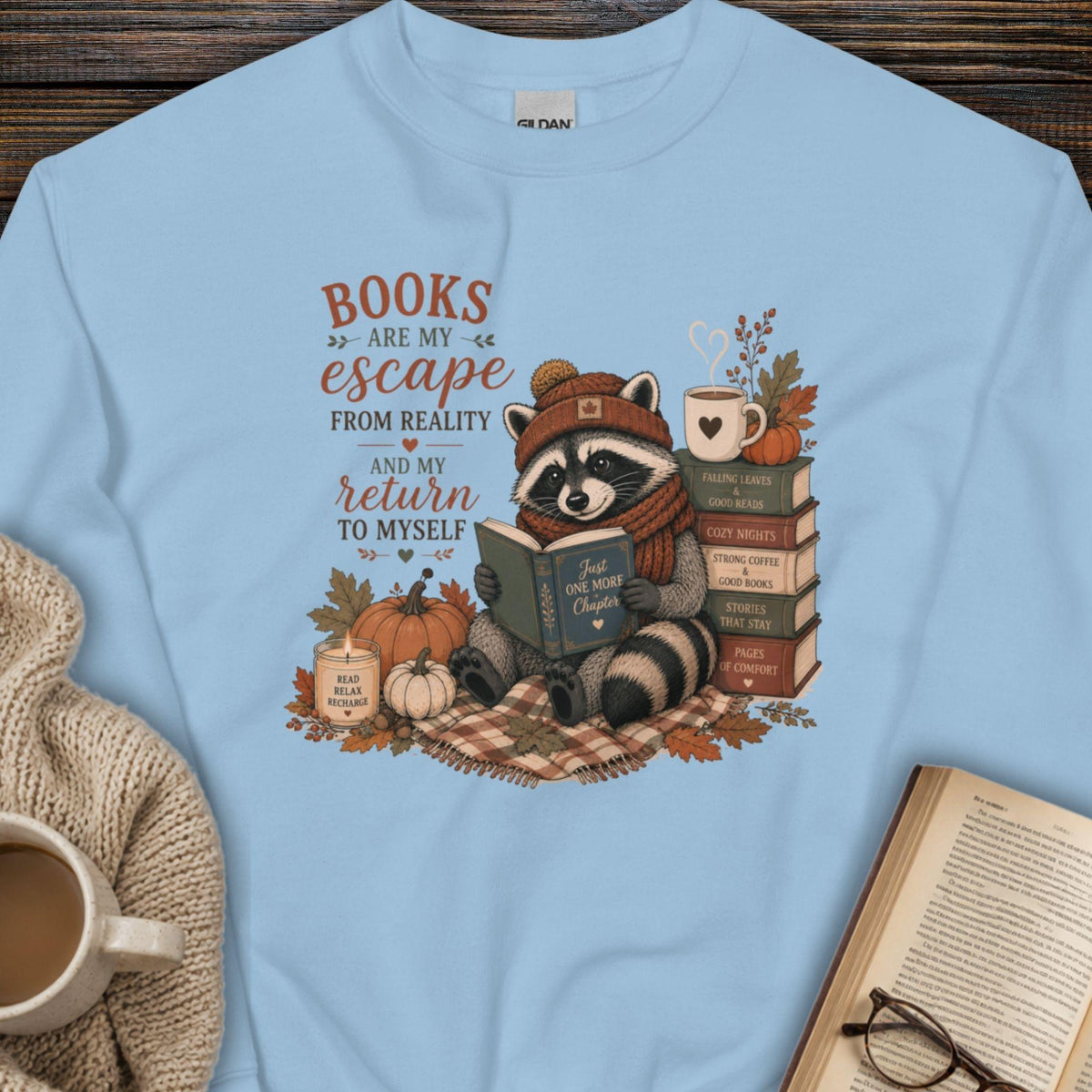 Books Are My Escape Sweatshirt