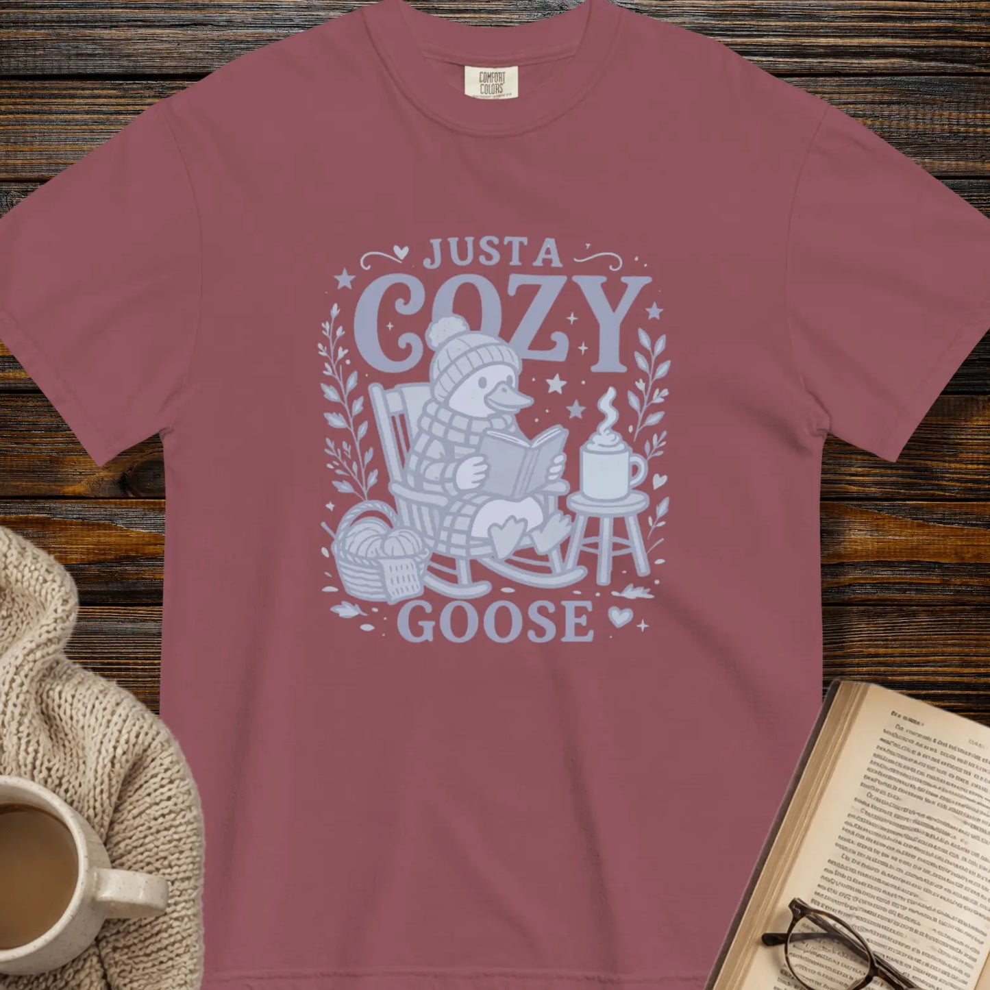 Just a cozy goose