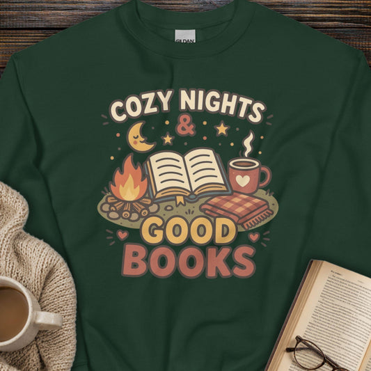 Cozy Nights & Good Books Sweatshirt