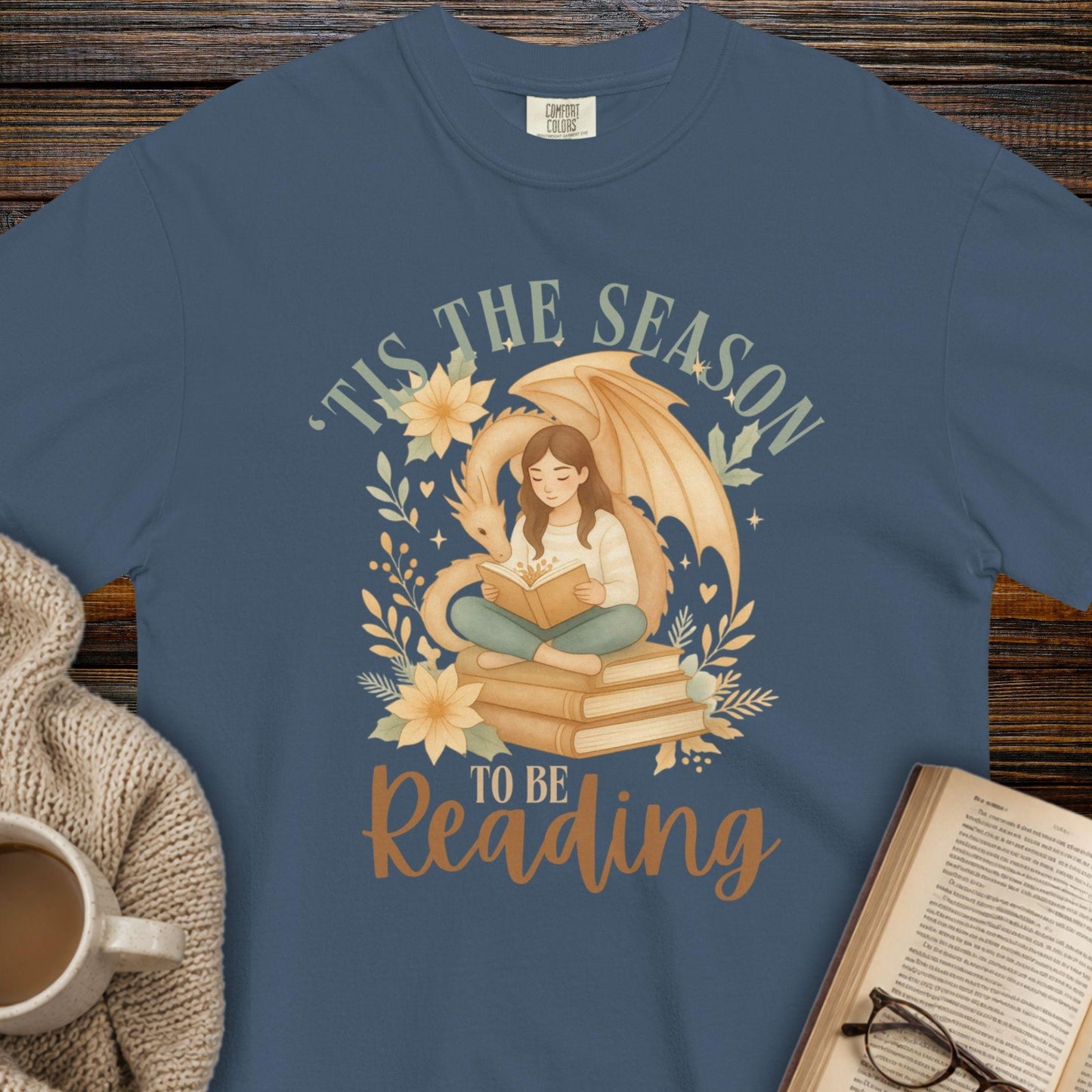 'tis the season to be reading T-shirt