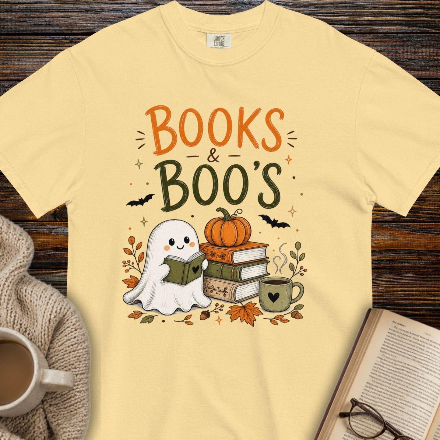Books and Boo's T-shirt