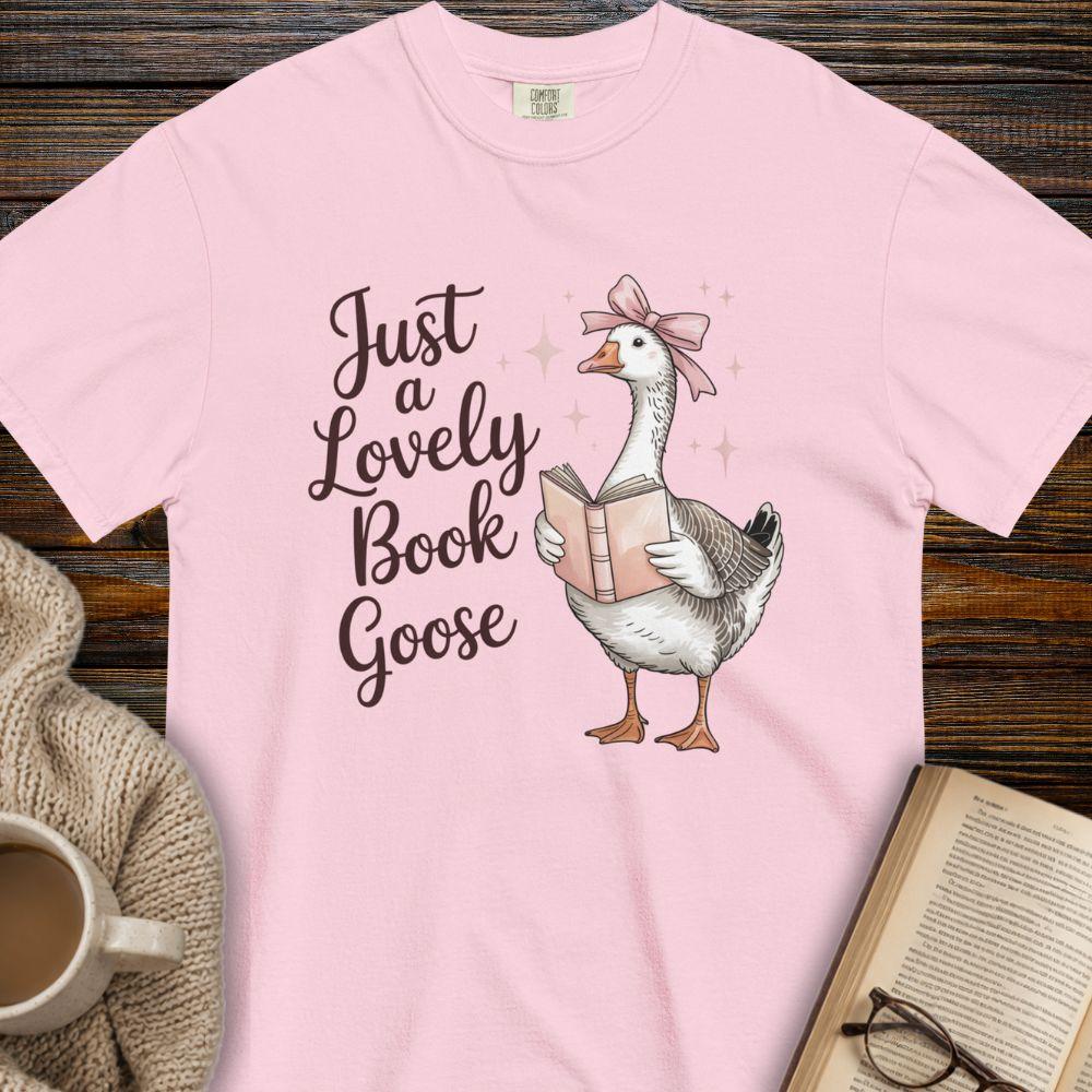Lovely book goose T-shirt