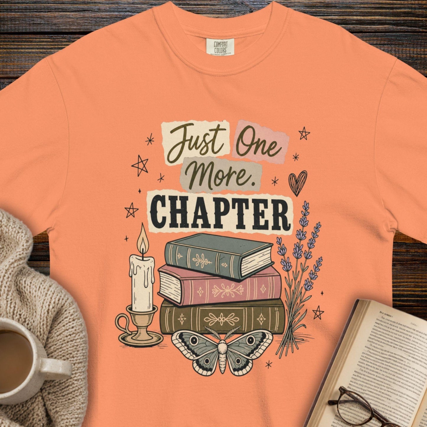 Just one more chapter scrapbook T-shirt
