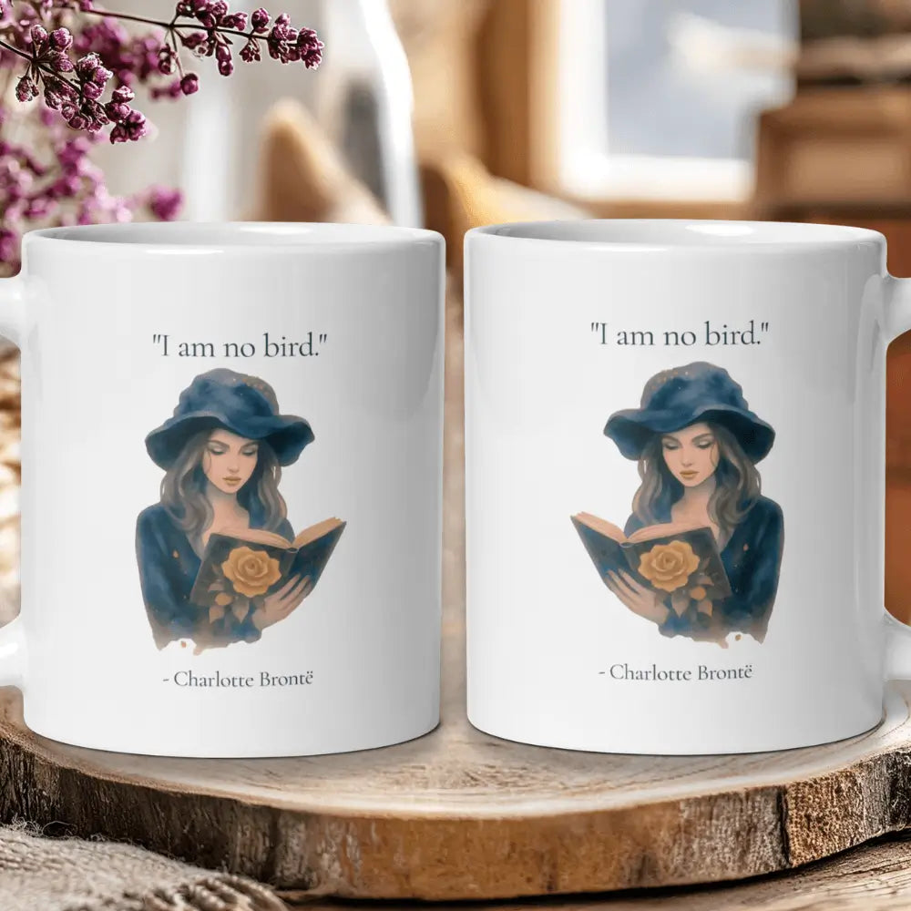 Jane Eyre Quote Mug — Charlotte Brontë Literary Mug
