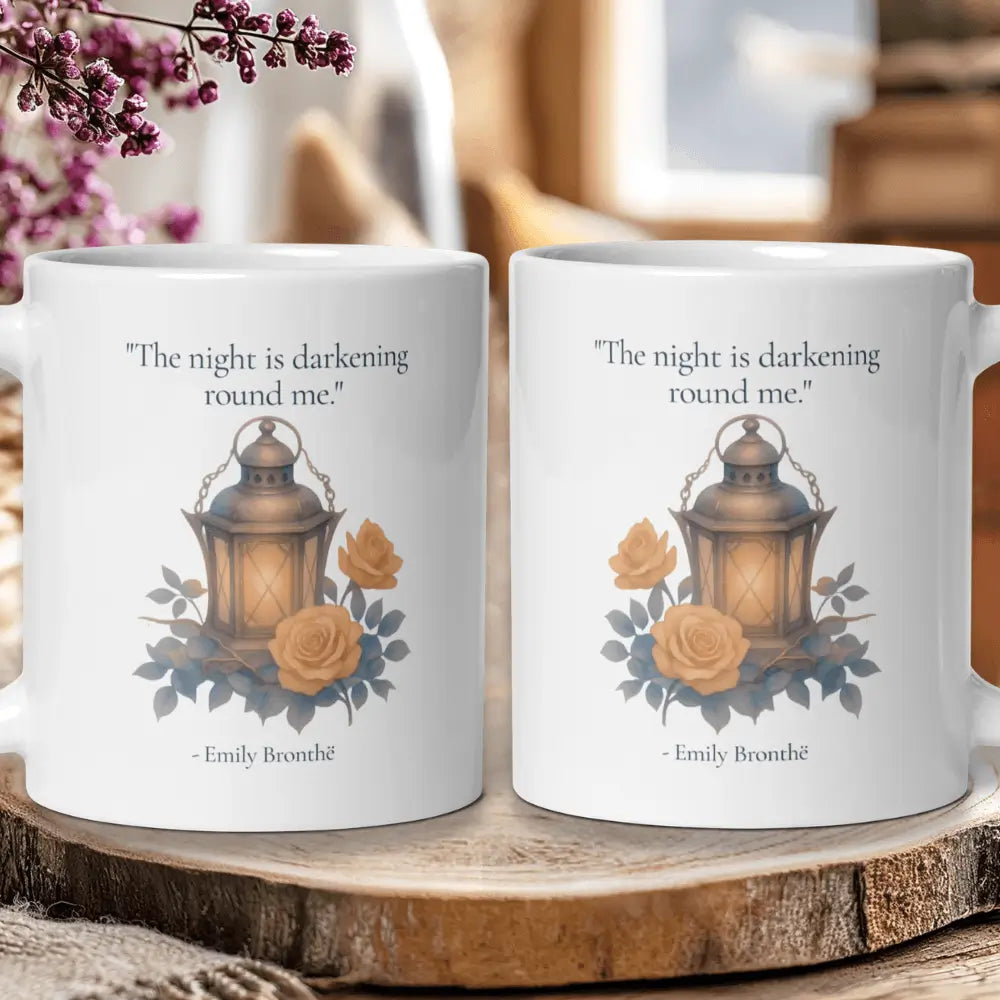 Emily Brontë Quote Mug — Book Lover Gift