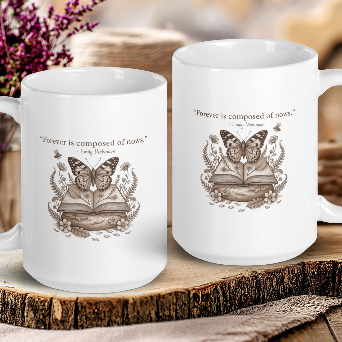 Emily dickinson Quote mug