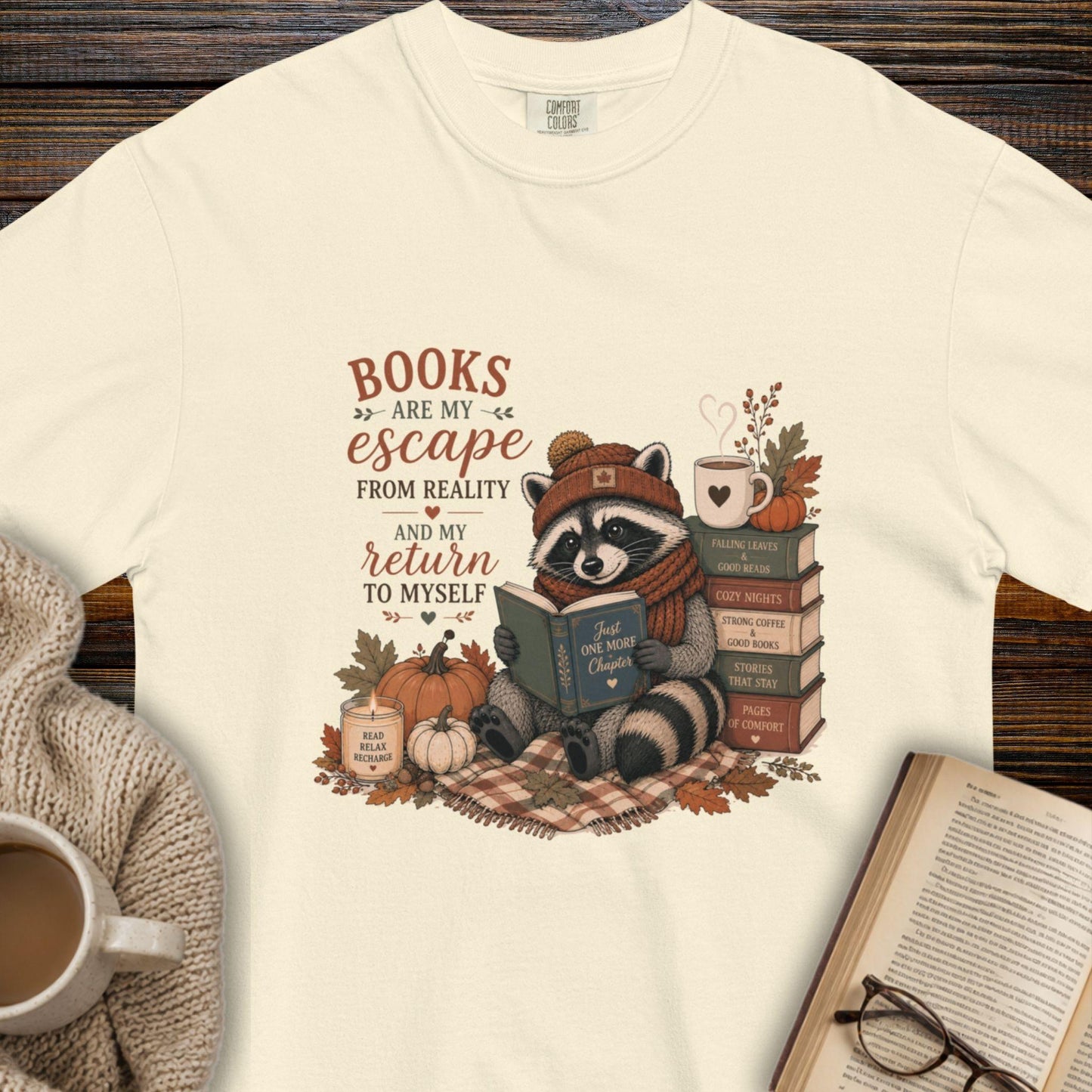 Books are my escape from reality T-shirt