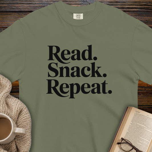 Read. Snack. Repeat T-shirt