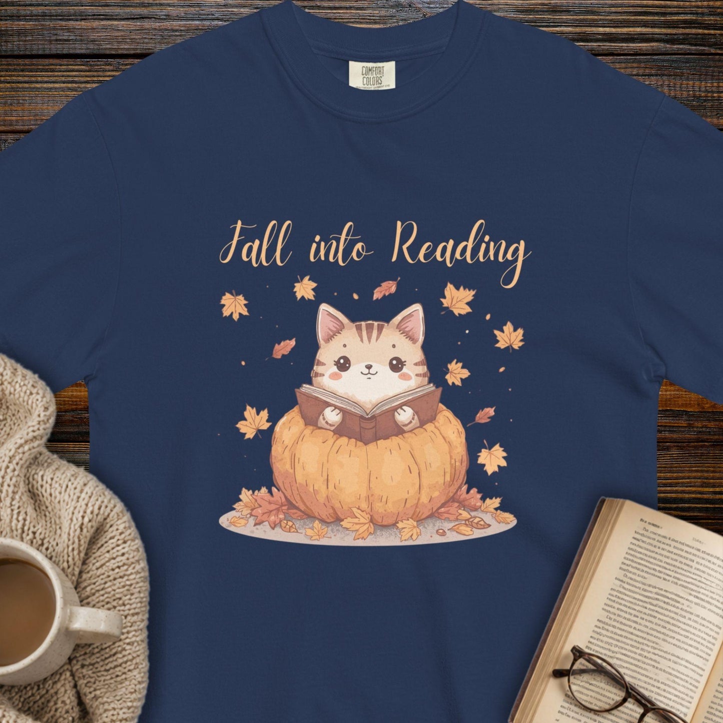 Fall into reading T-shirt