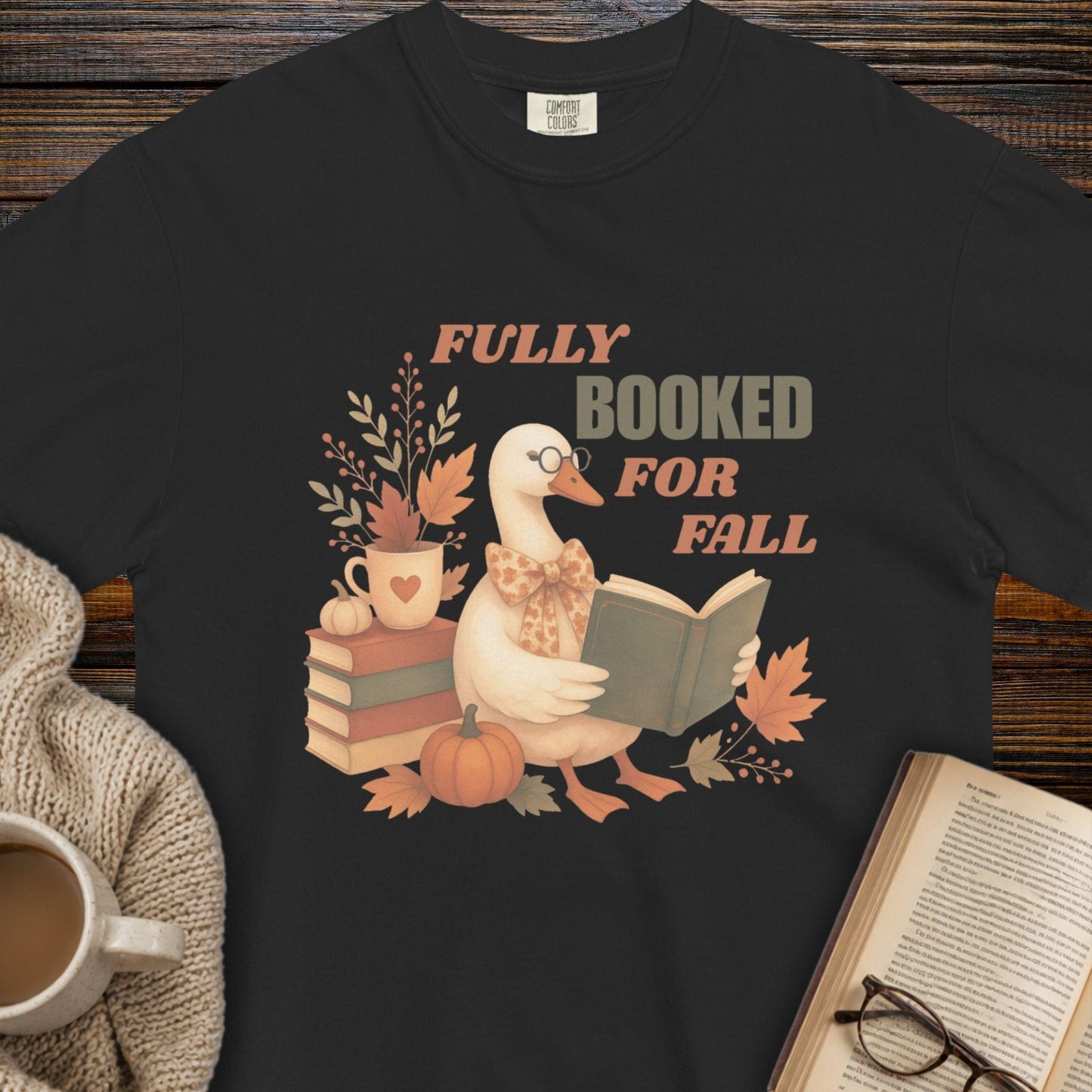 Fully booked for fall T-shirt