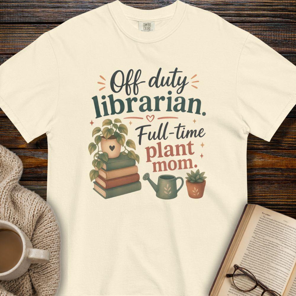 Off duty librarian T-shirt