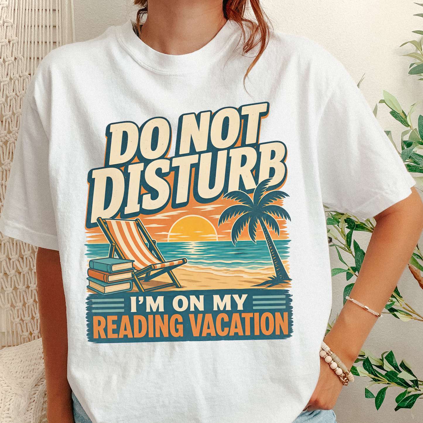 do not disturb, i'm on my reading vacation
