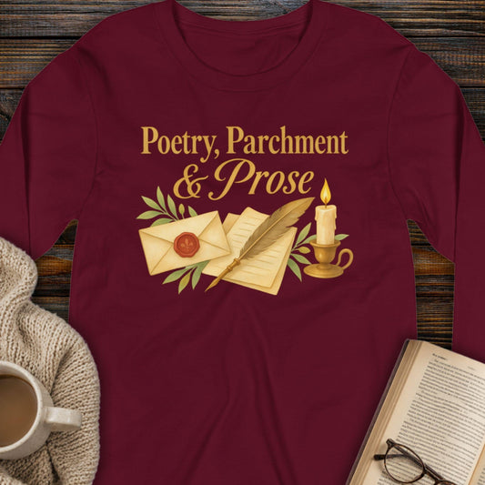 Poetry, Parchment & Prose Long Sleeve Tee