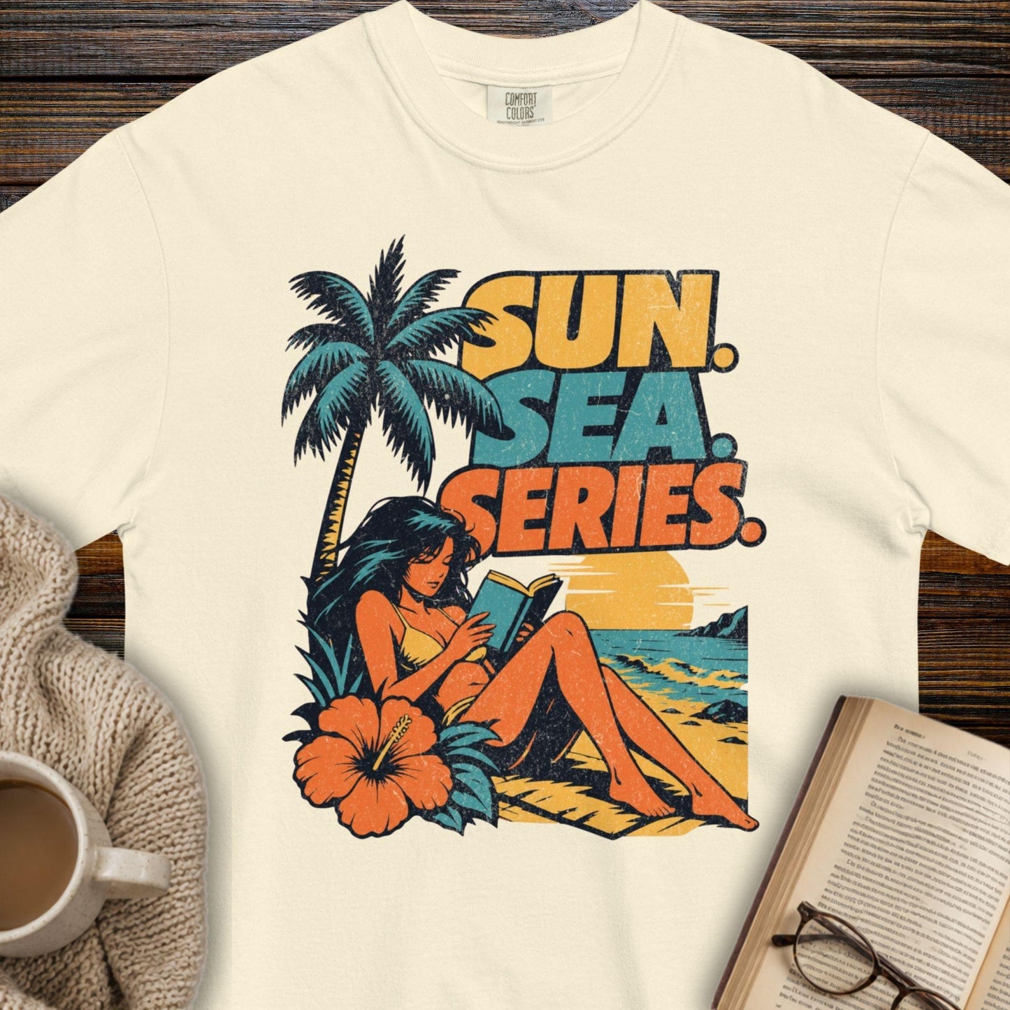 Sun. Sea. Series.T-Shirt