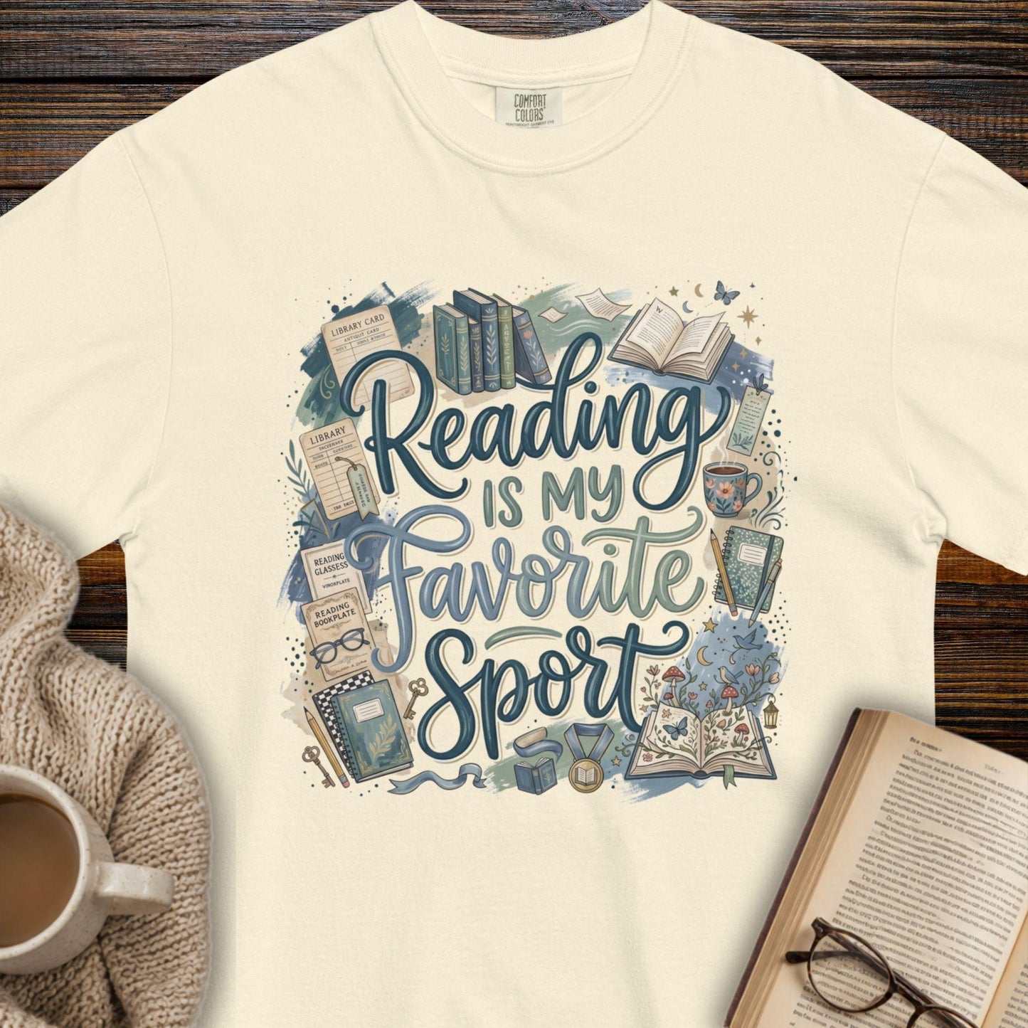 Reading is My Favourite Sport T-Shirt