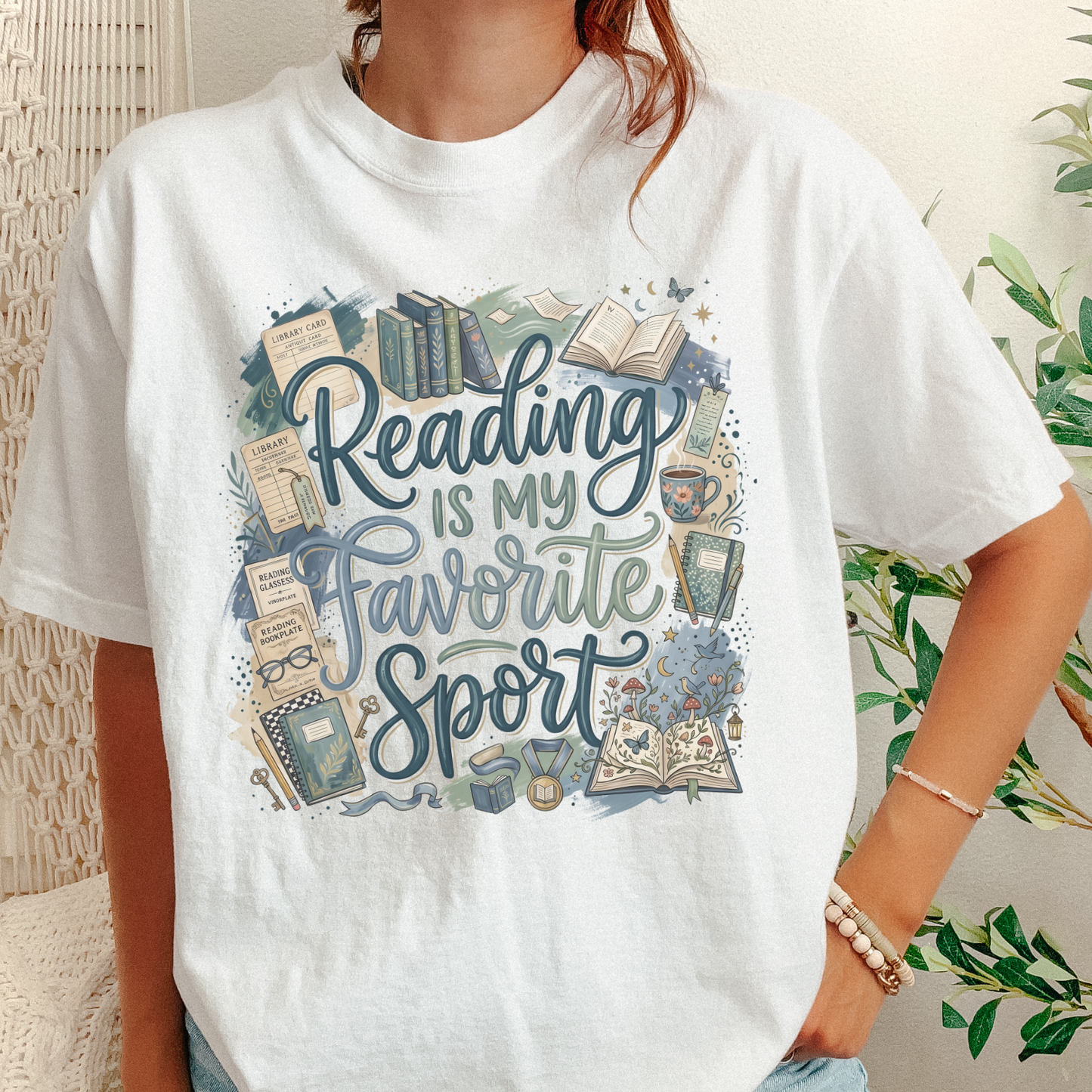 Reading is My favorite sport