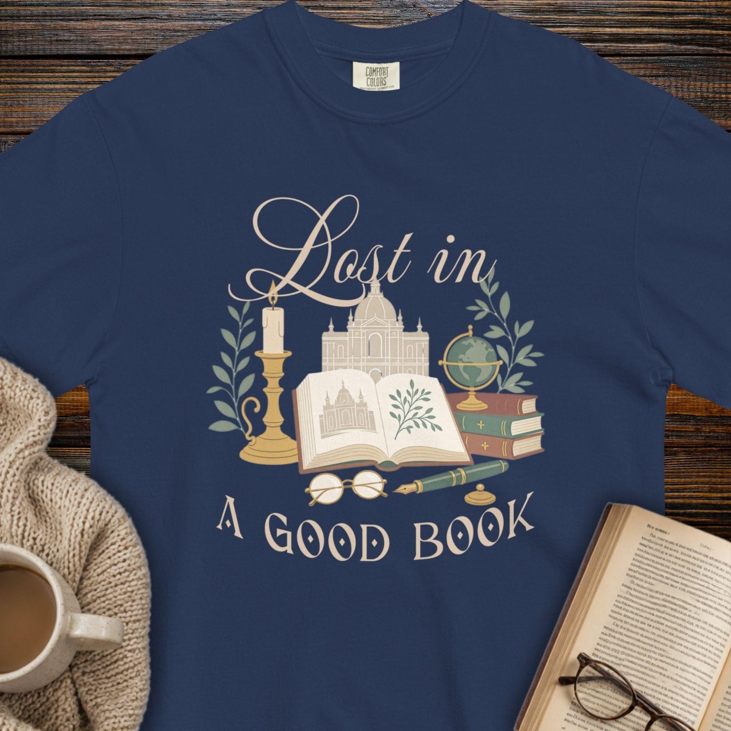 Lost in a good book T-shirt