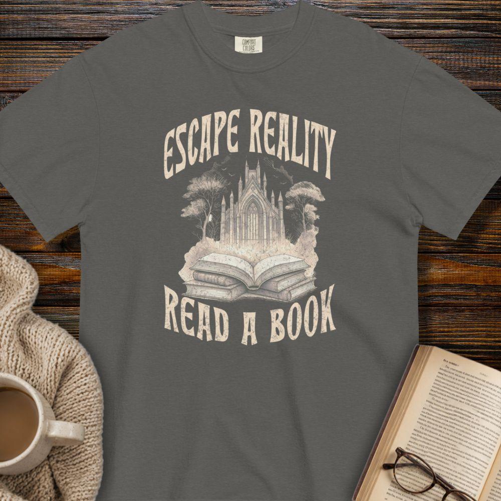 Escape reality, read a book T-shirt
