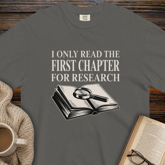 First chapter T-shirt