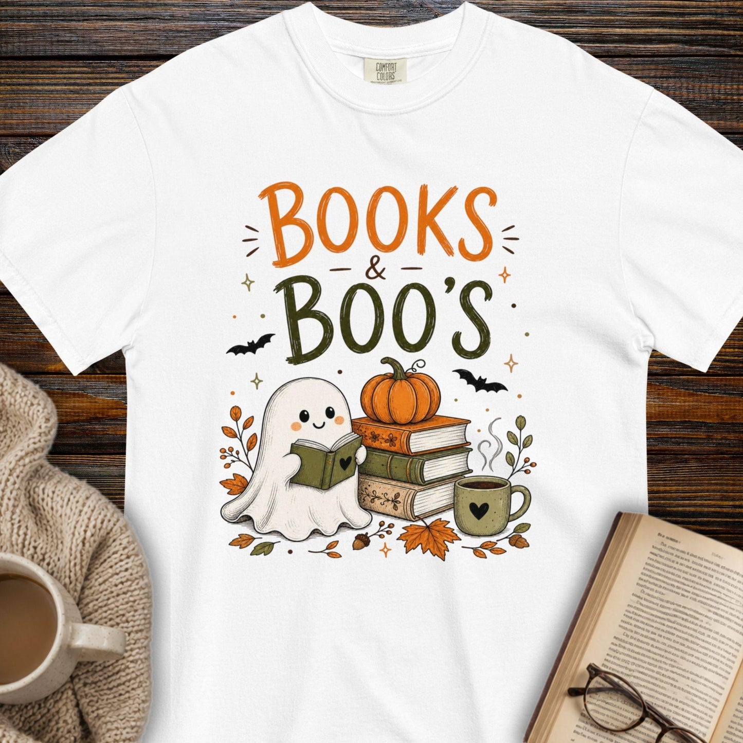 Books and Boo's T-shirt