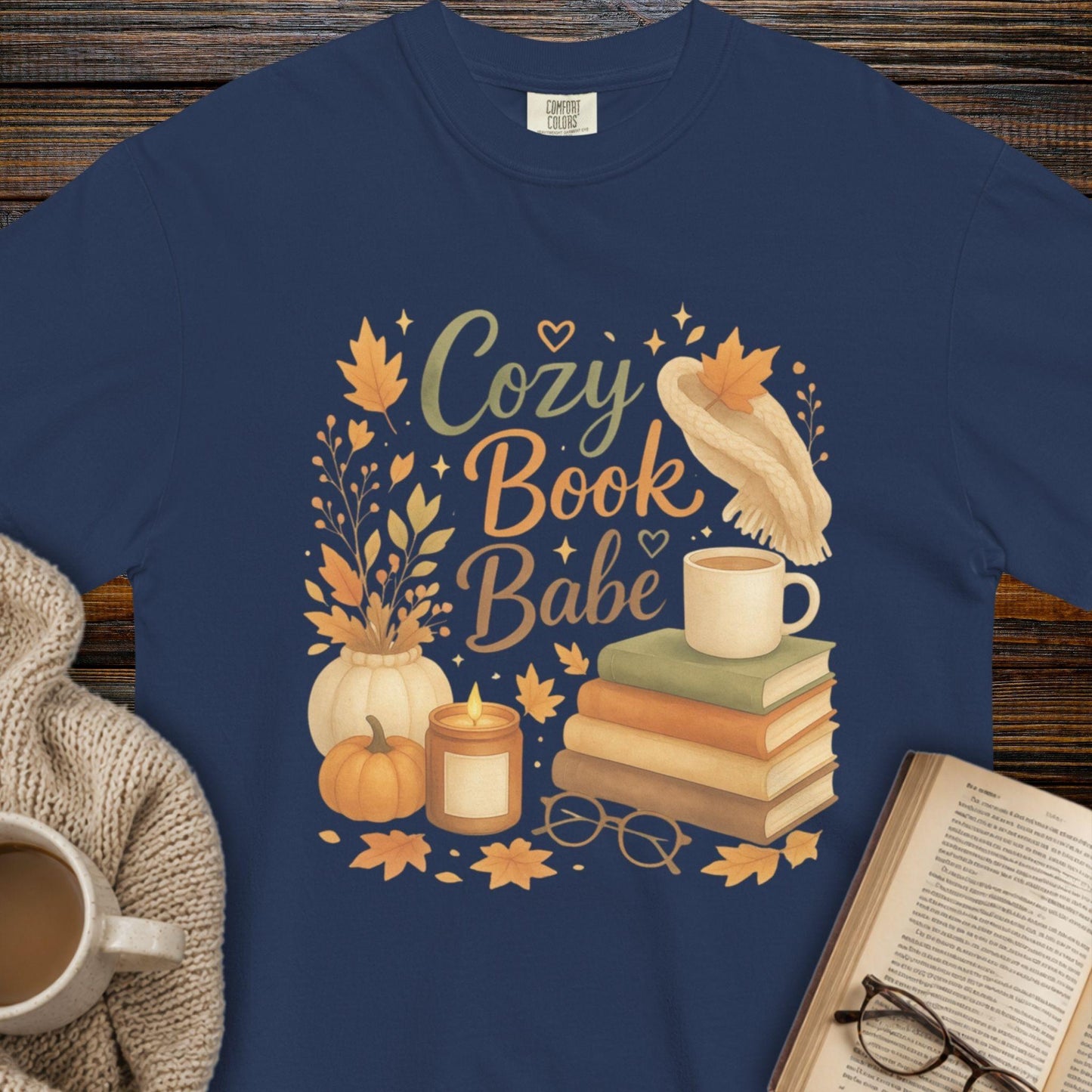 Cozy Book Babe T-Shirt