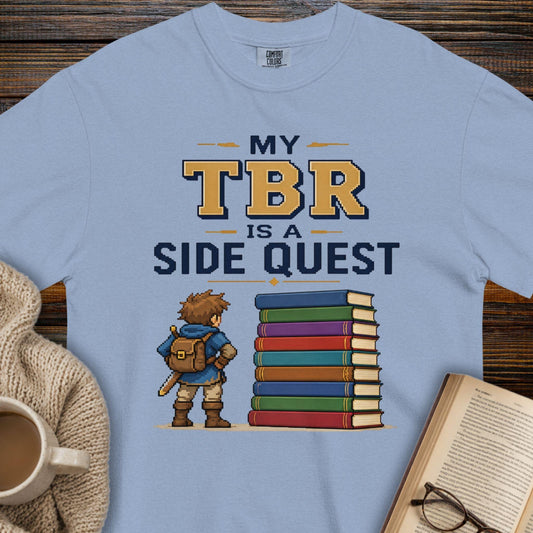 My TBR sidequest T-shirt