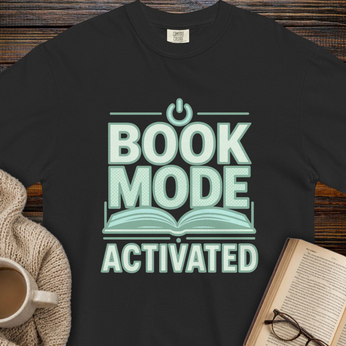 Book mode activated T-shirt