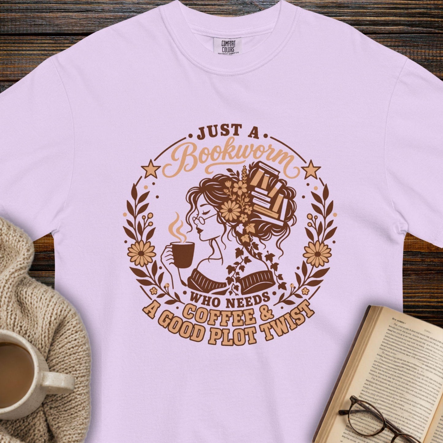 Just a bookworm T-shirt