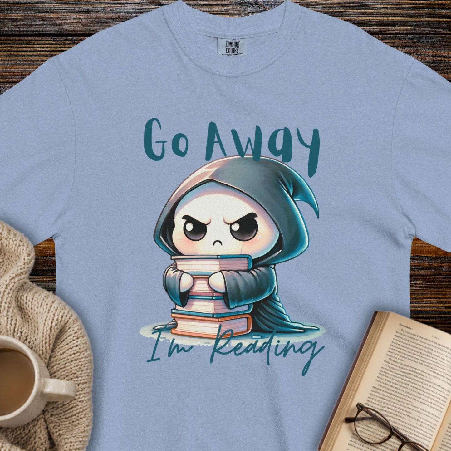 Go away, i'm reading T-shirt