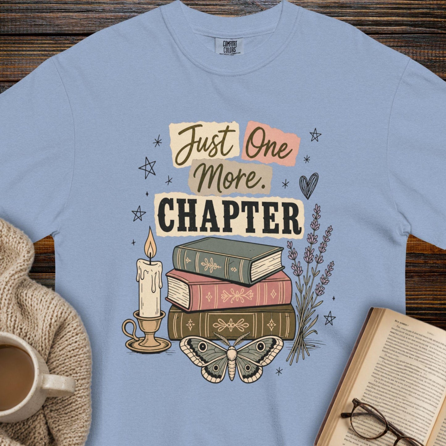 Just one more chapter scrapbook T-shirt