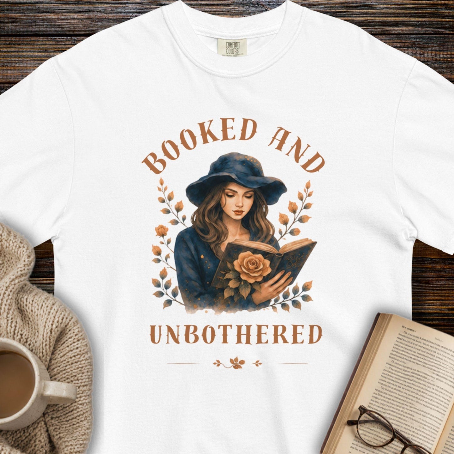 "Booked and Unbothered" T-Shirt