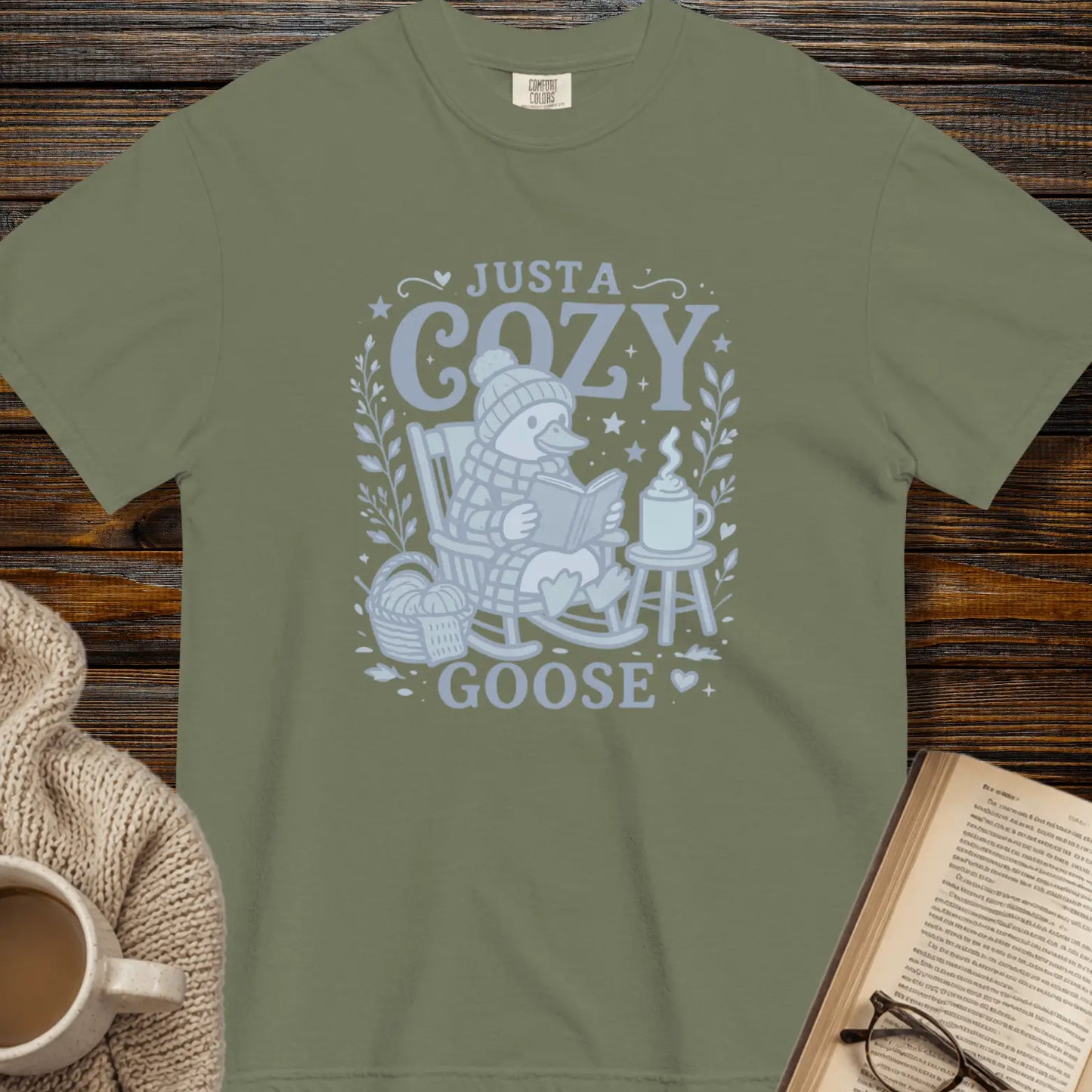 Just a cozy goose
