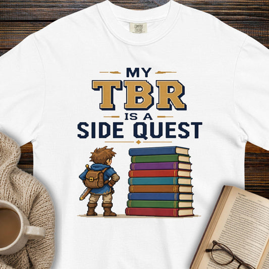 My TBR sidequest T-shirt