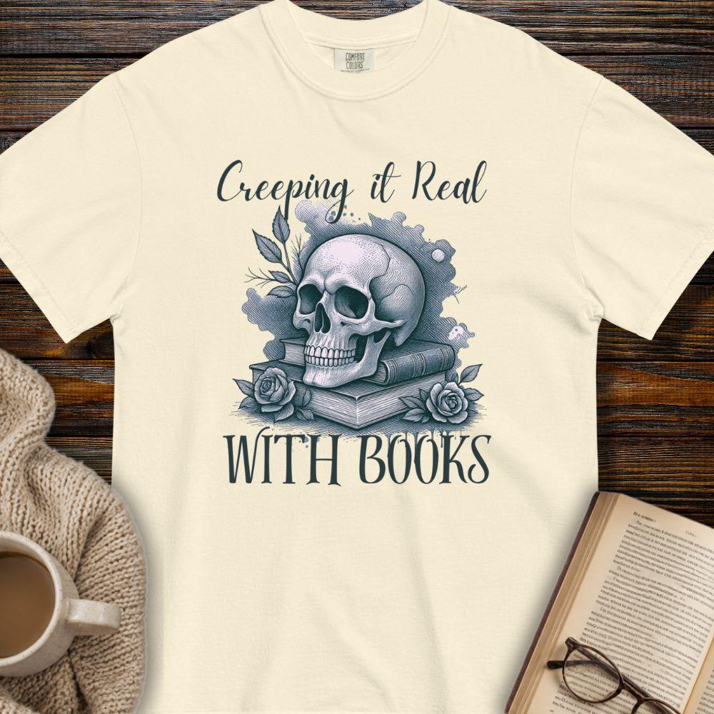 Creeping it real with Books light T-shirt