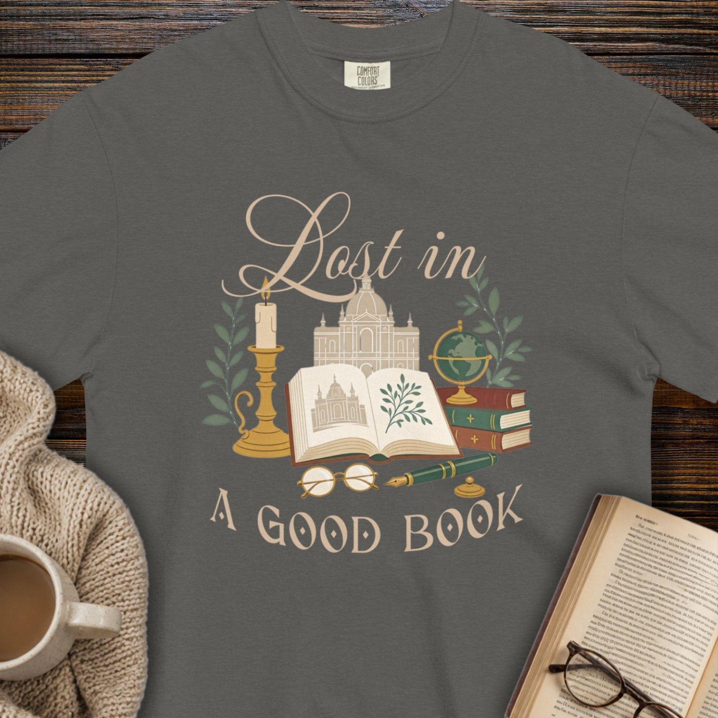 Lost in a good book T-shirt