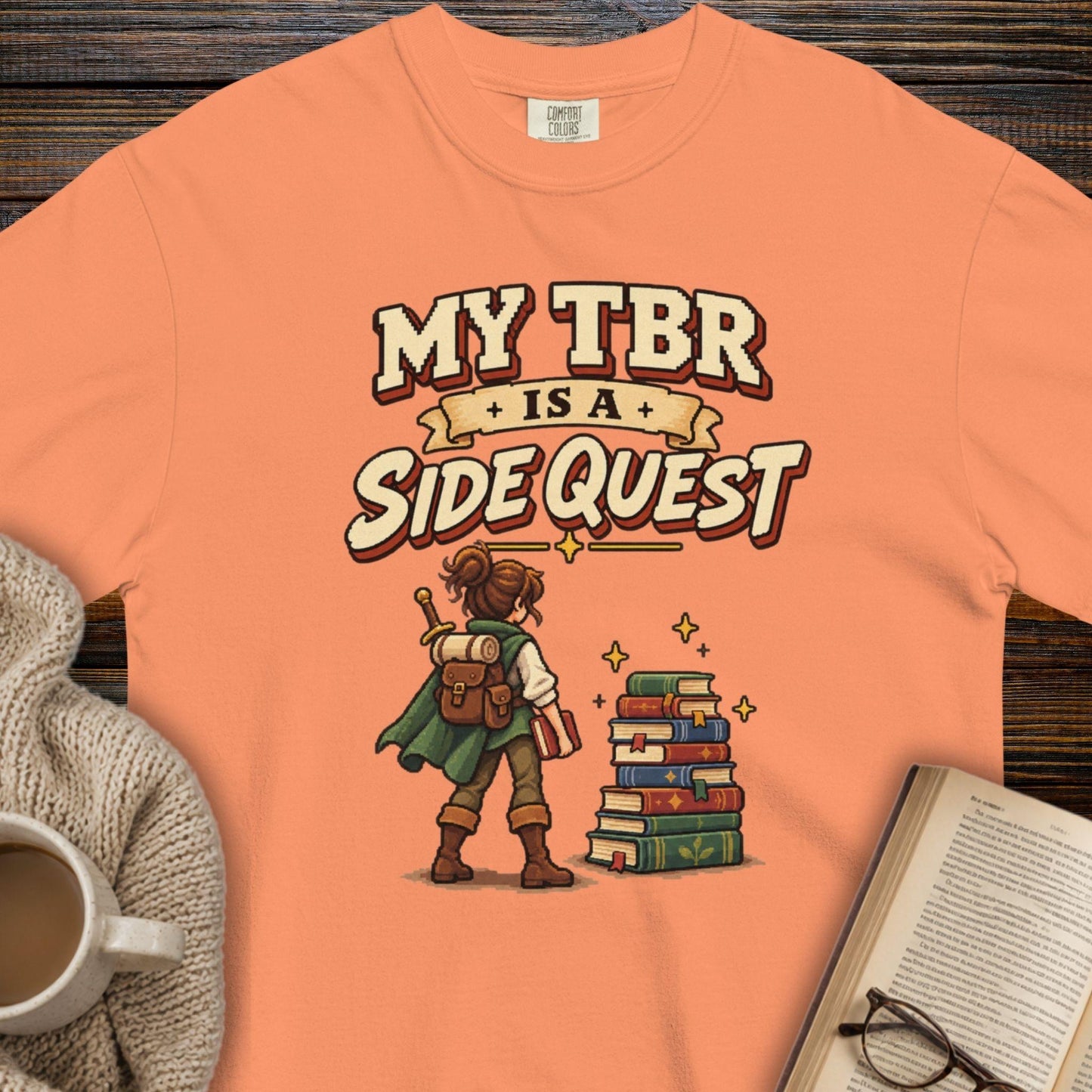My TBR is a sidequest T-shirt
