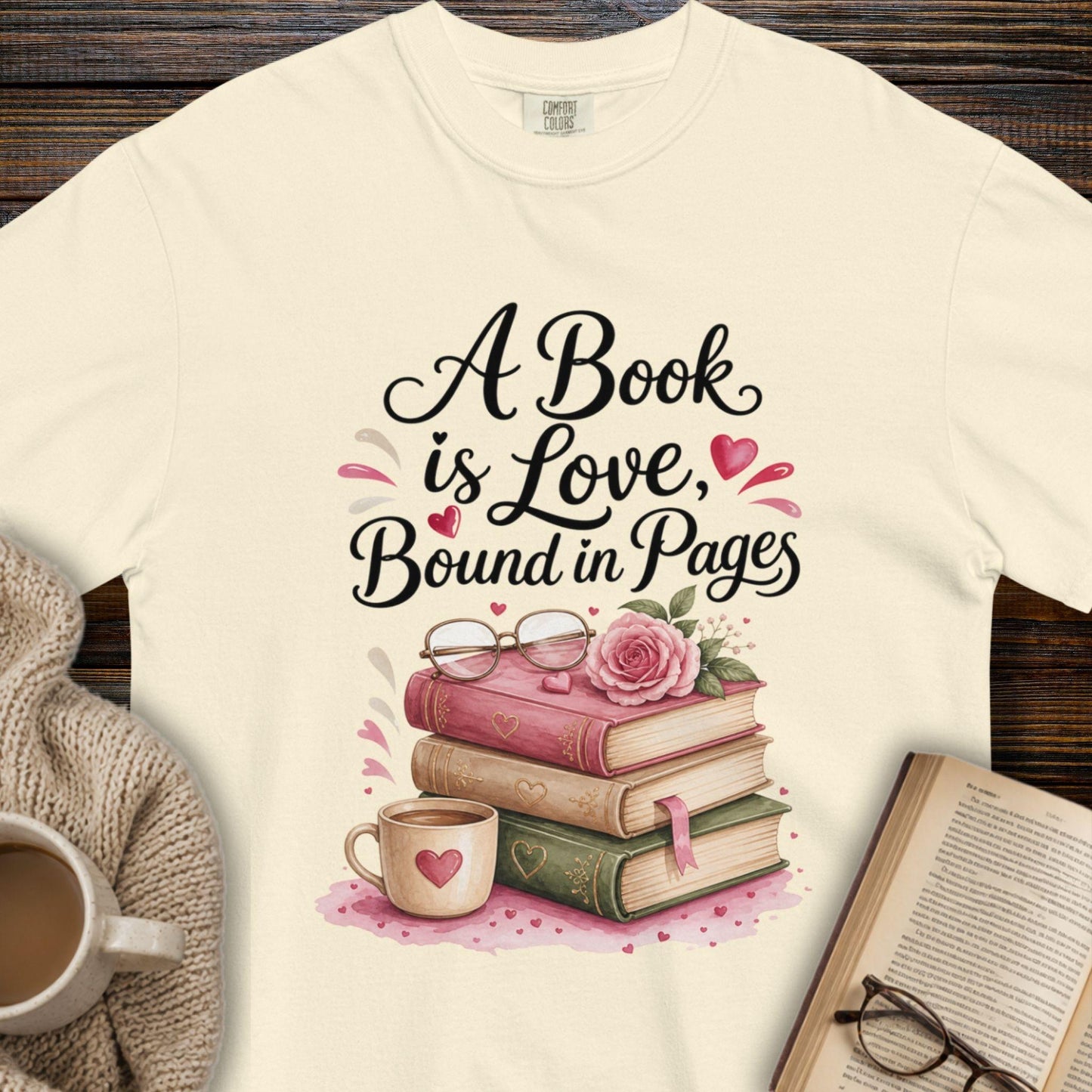 "A Book is Love T-Shirt