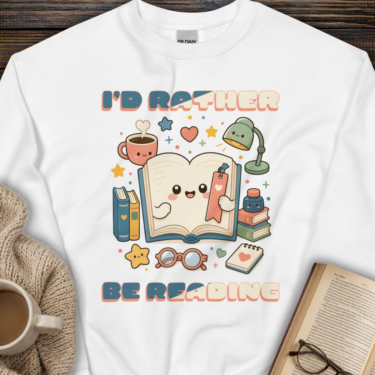 Rather Be Reading Sweatshirt