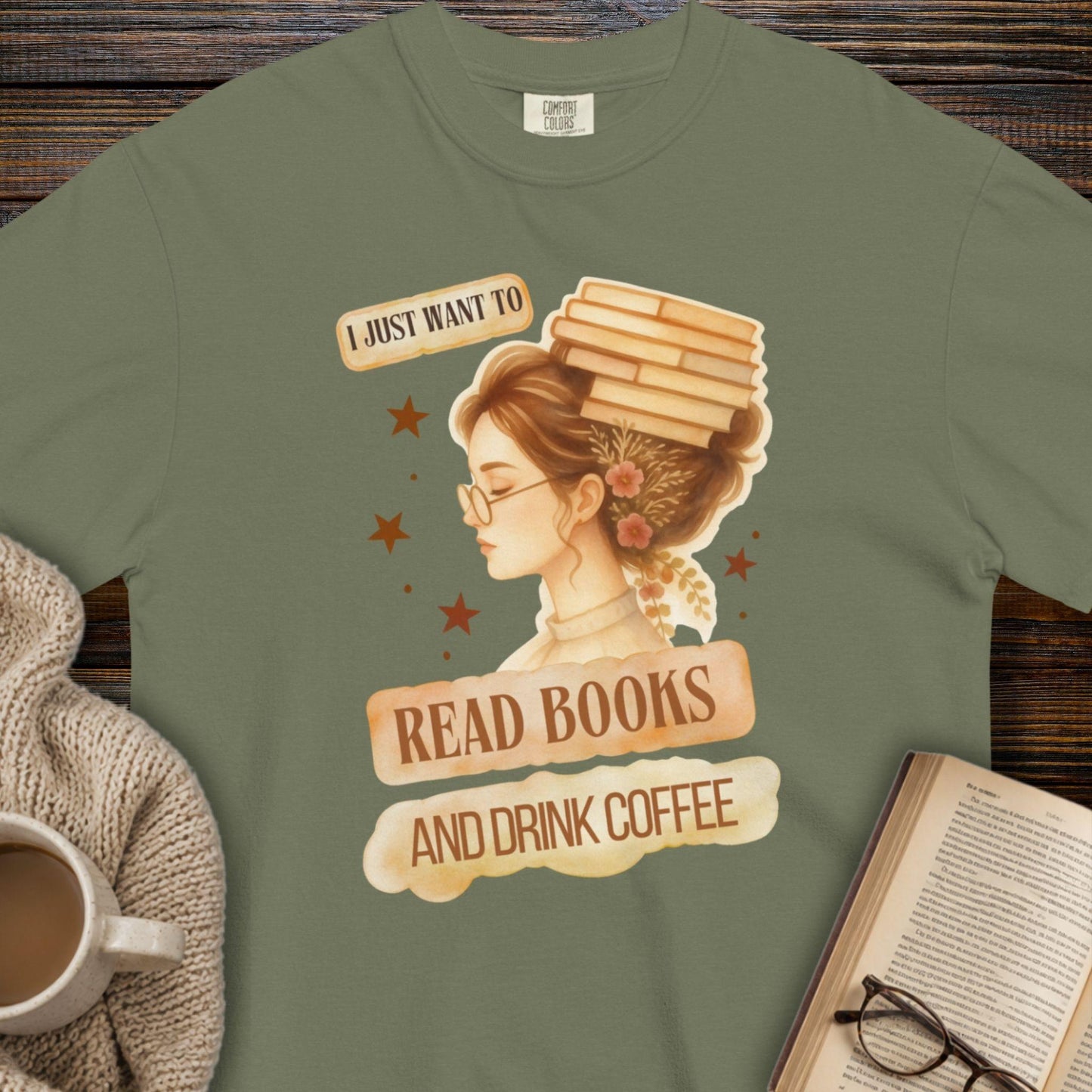 Want to read books T-shirt