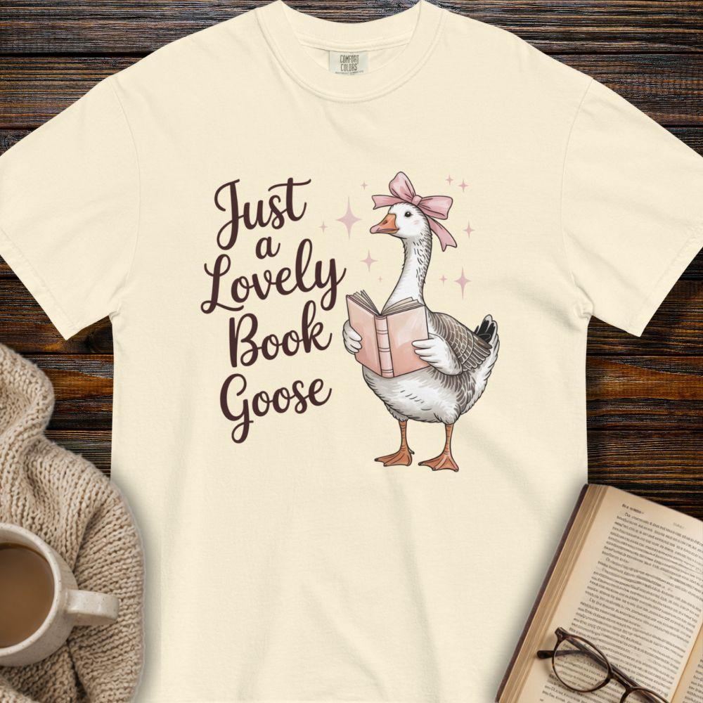 Lovely book goose T-shirt