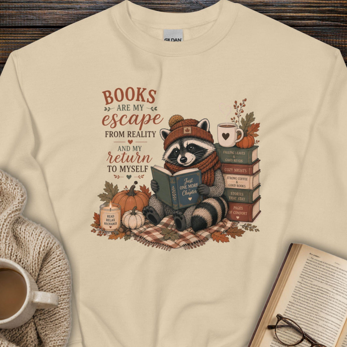 Books Are My Escape Sweatshirt