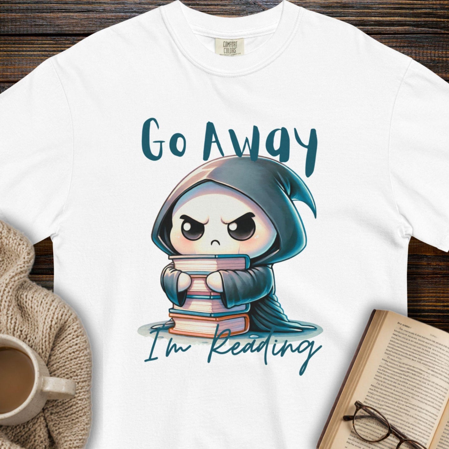 Go away, i'm reading T-shirt