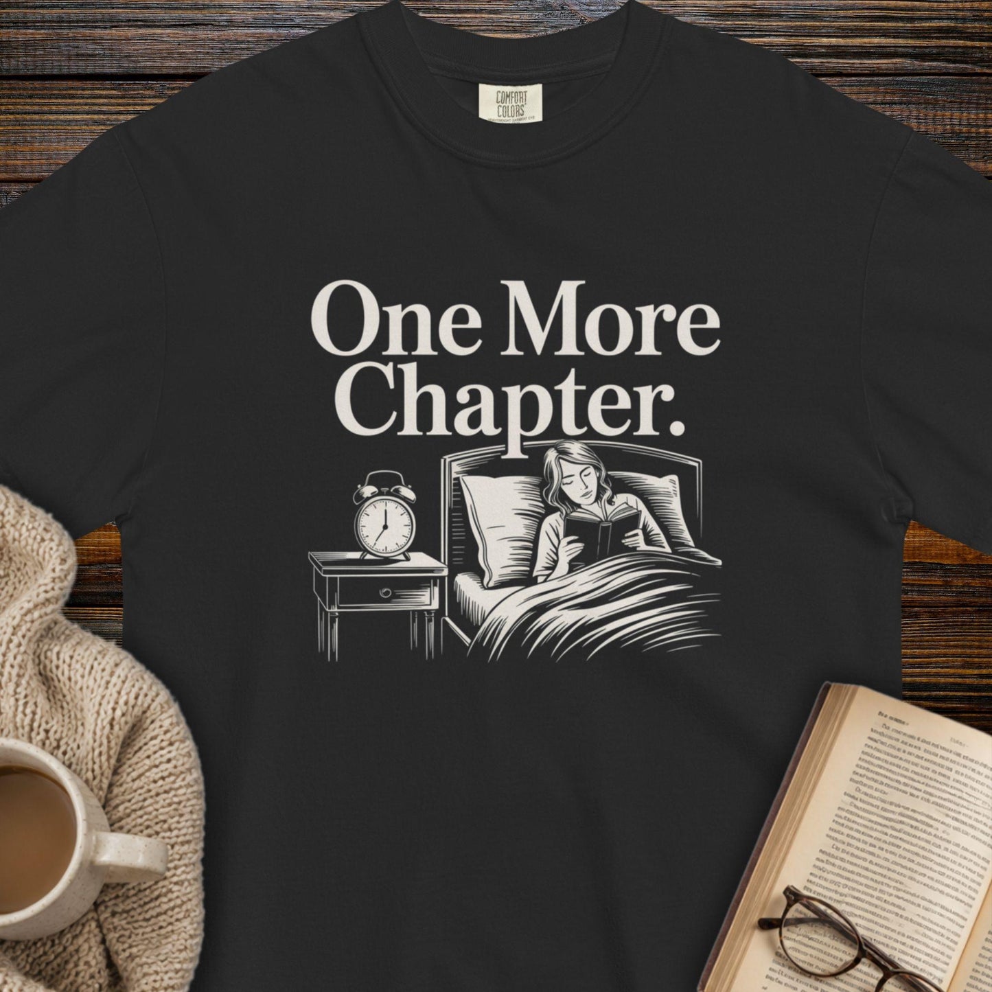 One more chapter bed T-shirt