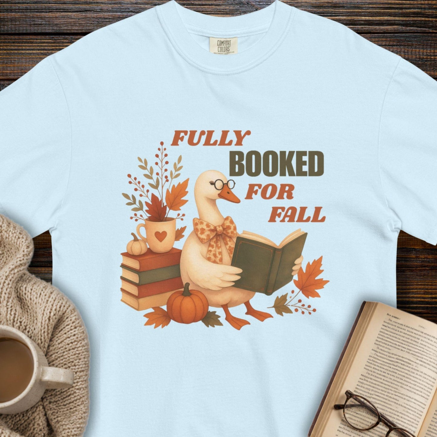 Fully booked for fall T-shirt