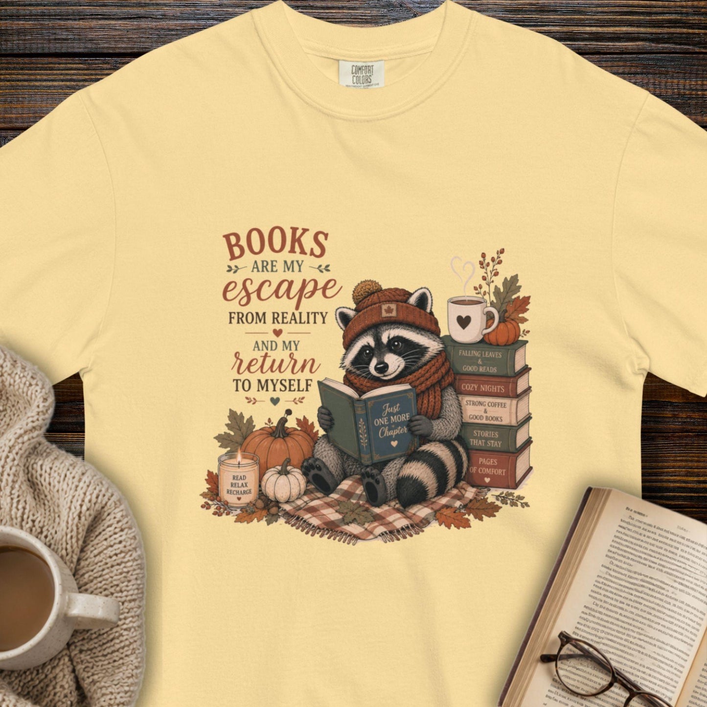 Books are my escape from reality T-shirt