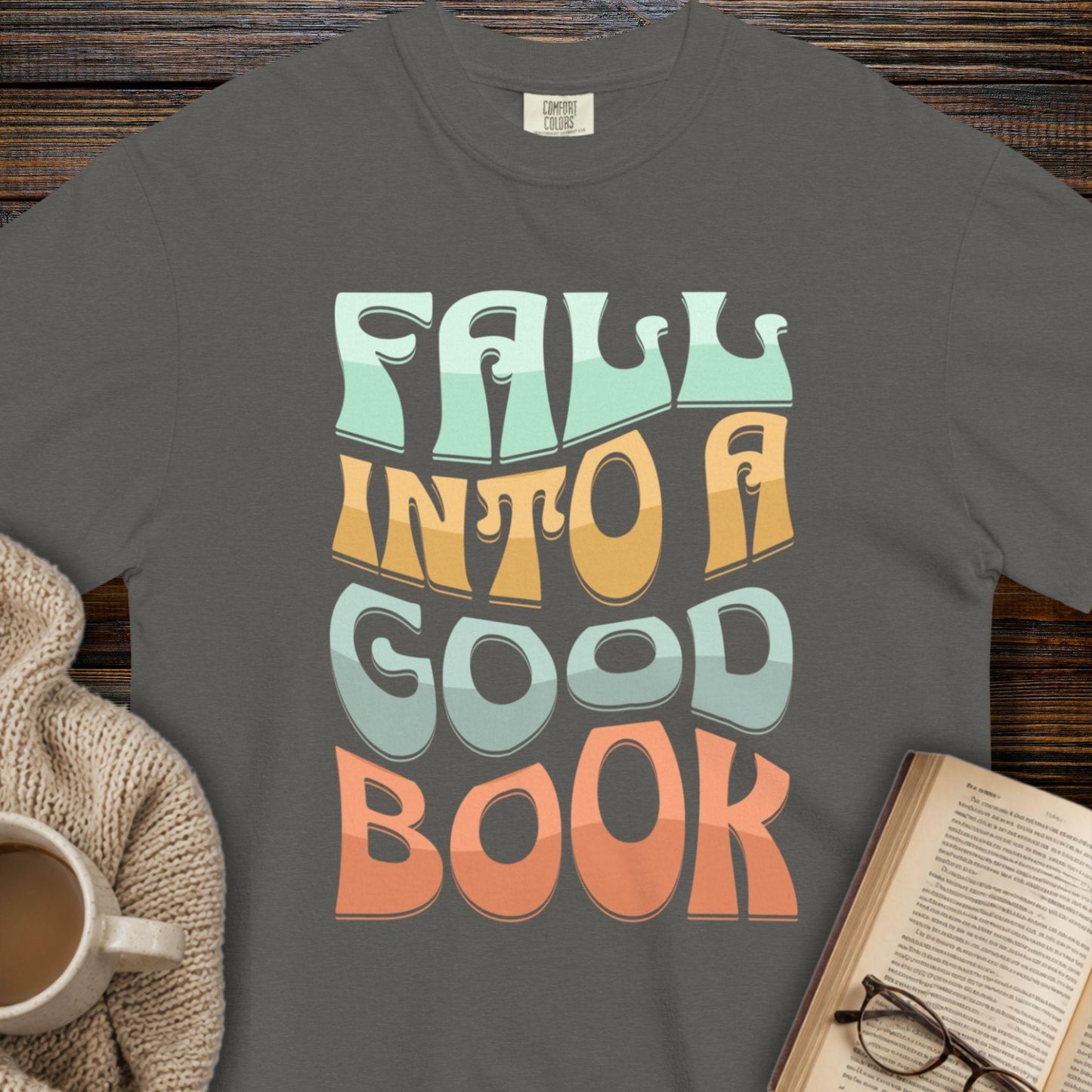 Fall into a good book T-shirt